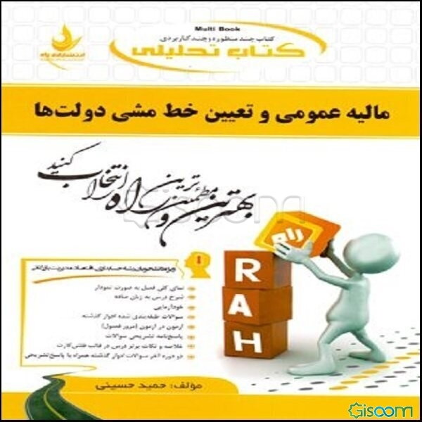 کتاب تحلیلی مالیه عمومی و تعیین خط مشی دولت‌ها (ویژه دانشجویان رشته‌های حسابداری، اقتصاد و مدیریت بازرگانی): نمای کلی فصل به صورت نمودار، شرح درس ...