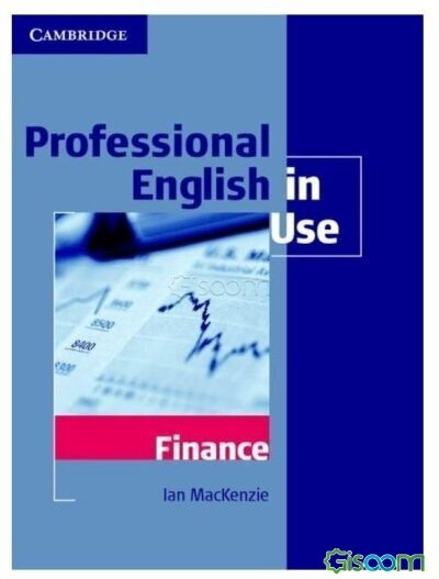 Professional English in use: finance