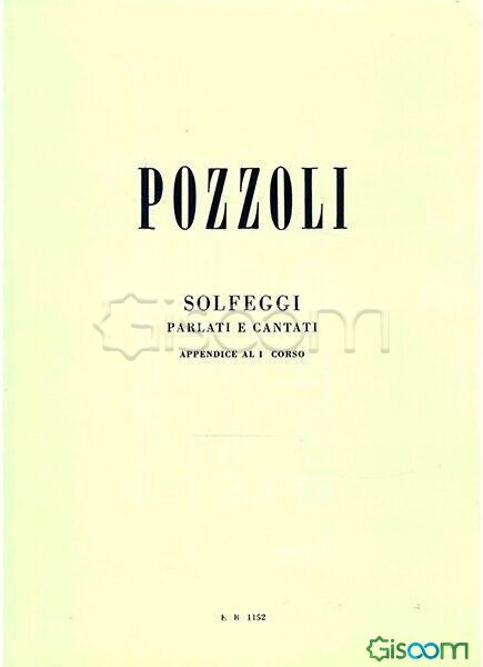Solfeggi parlati e cantati: appendice al i corso