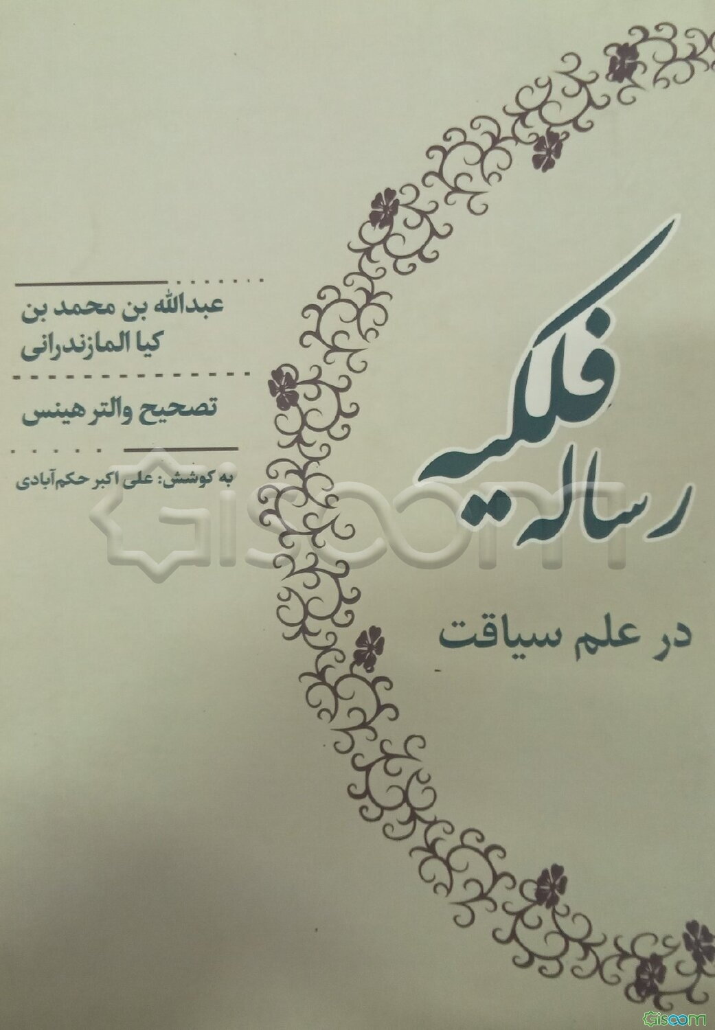 رساله فلکیه در علم سیاقت