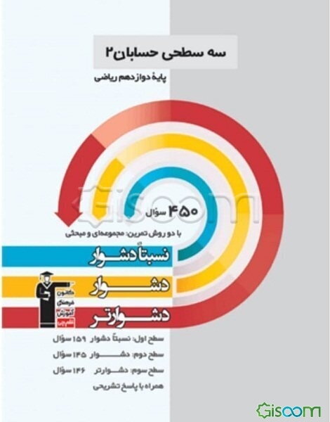 سه سطحی حسابان 2 پایه دوازدهم ریاضی: نسبتا دشوار، دشوار، دشوارتر