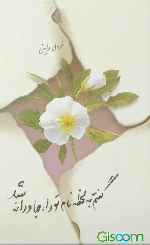 گفتم به لحظه نام تو را، جاودانه شد