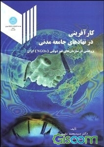 کارآفرینی در نهادهای جامعه مدنی: پژوهشی در سازمان‌های غیر دولتی (NGOs) ایران