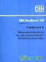 کتاب Din handbook 140: Fasteners 4: Dimensional standards for nuts and ...