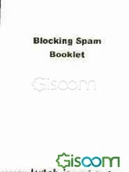Blocking spam booklet