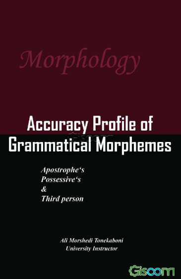 Accuracy profile of grammatical morphemes