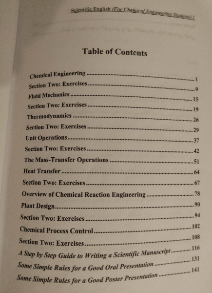 زبان تخصصی مهندسی شیمی