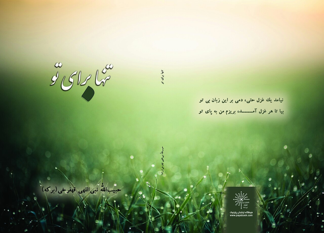 تنها برای تو "مجموعه شعر"