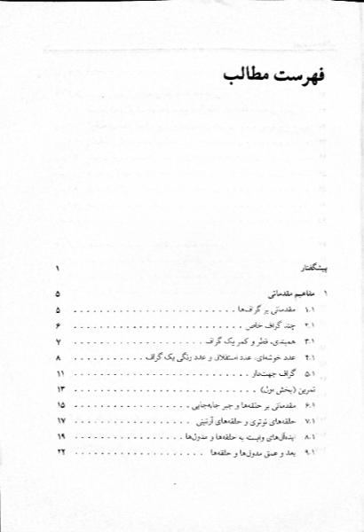 مباحثی پیرامون حلقه و گراف