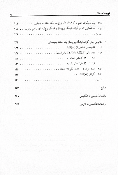 مباحثی پیرامون حلقه و گراف