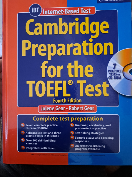 Cambridge preparation for the TOEFL test