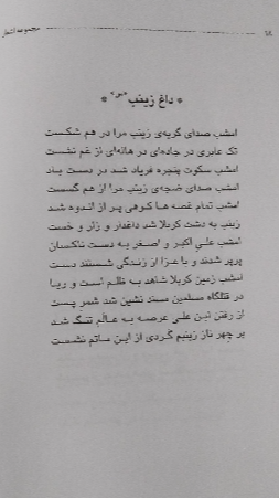 ماندگار (مجموعه اشعار)