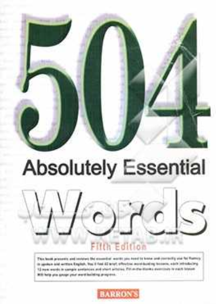 504 absolutely essential words