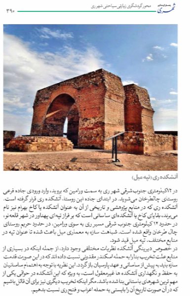 راهنمای گردشگری تهران، ری و شمیران