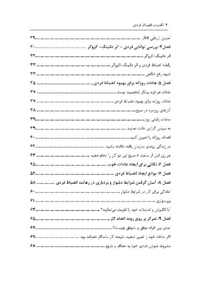 قدرت انضباط فردی