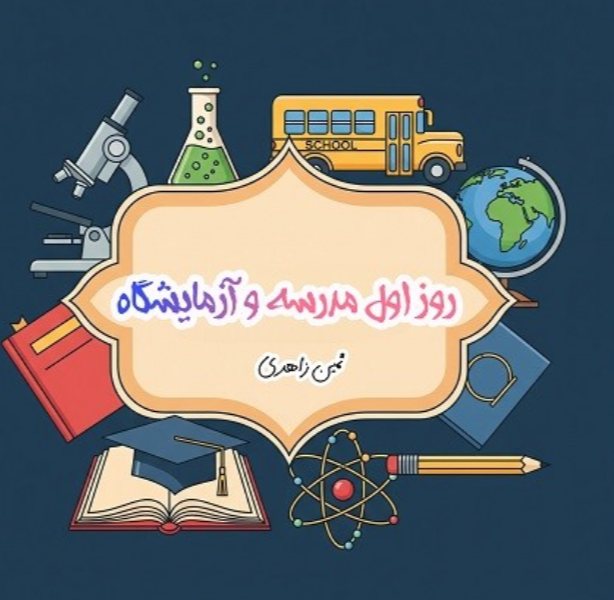 روز اول مدرسه و آزمایشگاه