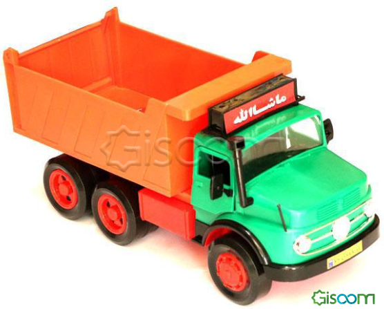 ماشین اسباب بازی کامیون کمپرسی قدرتی